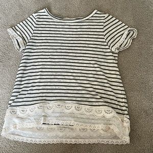 ✨NEUTRAL STRIPPED T-SHIRT✨